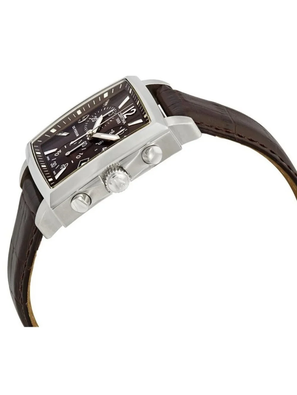 NWT Certina Ds Podium Chronograph Ladies Watch NWT Certina DS Podium Chronograph Brown Dial Ladies Watch  main image 3